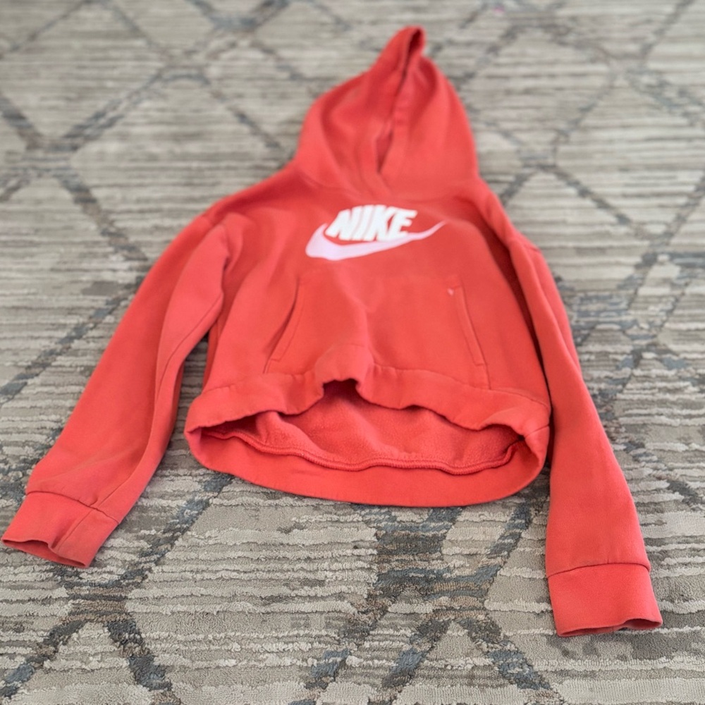Nike Kids Bright Red Hoodie